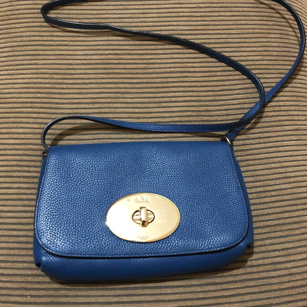 Coach flap crossbody bag